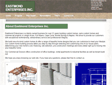 Tablet Screenshot of eastmondenterprises.com